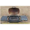 Image 4 : Propane Portable Camping Grill w/ Cleaning Brush and Fold Out Ends (Works)