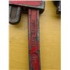Image 5 : (2) Large Pipe Wrenches (Slight Bend on Each and Ok Condition)