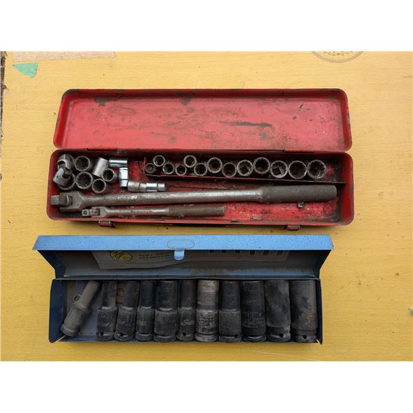 Deep Impact Socket Set and Extra Socket Set W/ Cases (Fine Condition)