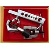 Image 2 : Great Condition 6pc Tube Cutter and Flaring Tool Kit w/ Case