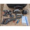 Image 2 : Lot of Craftsman Tools, Batteries, Chargers, Manuals, and Large Carry Tool Case (N/T)