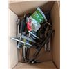 Image 1 : Box full of Misc. Tools (Screwdrivers, Squares, Pliers, and etc.)