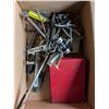 Image 1 : Box full of Misc. Tools (Screwdrivers, Squares, Pliers, and etc.)