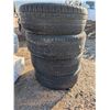 Image 9 : (3) 25,000KM Used Continental 235/60 R18.103H Tires and (1) Couragia Spare (Good Condition)