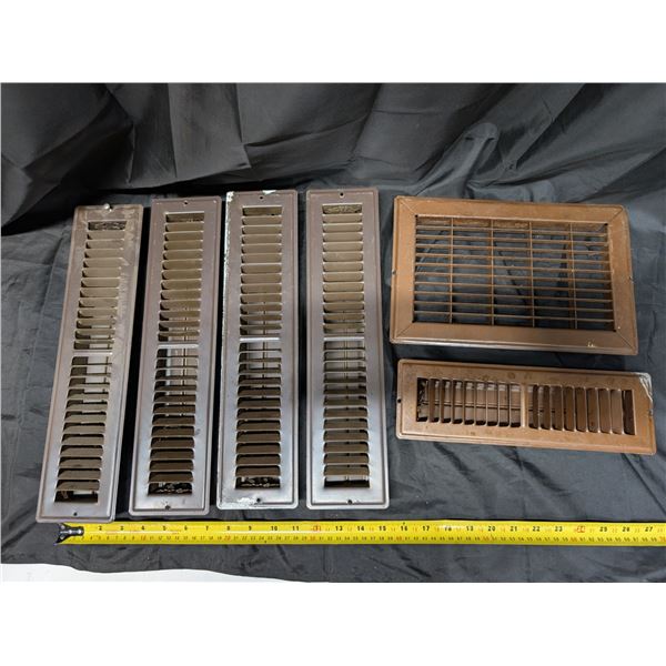Lot of Variety Of Vents (11.5"-15.25"L) (3.5"-8" W)