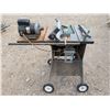 Image 1 : Rolling Table Saw w/ Motor and Spare Parts (AC Motor Hz60 A 12/6 Type KC