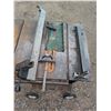 Image 4 : Rolling Table Saw w/ Motor and Spare Parts (AC Motor Hz60 A 12/6 Type KC
