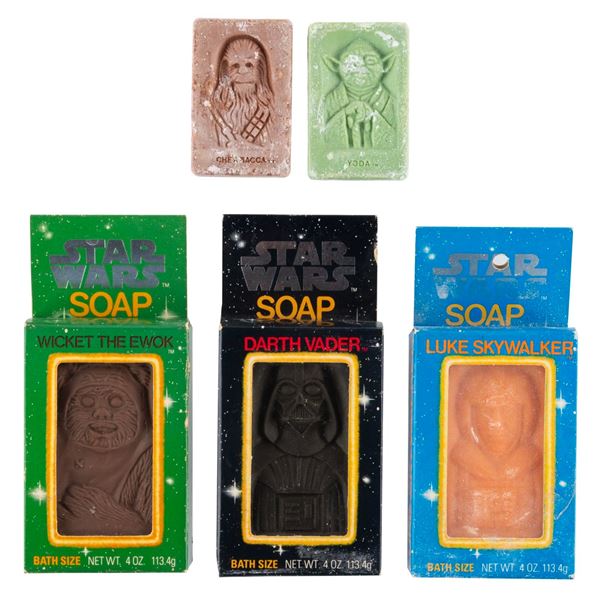 A 1980s Star Wars Soap Collection.