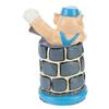 Image 4 : A Three Little Pigs Practical Pig Pewter Chess Piece.