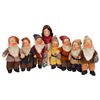Image 1 : A Set of “Snow White and the Seven Dwarfs” Dolls by Ideal.