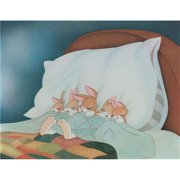 A “Snow White and the Seven” Dwarfs Dye Transfer Print.