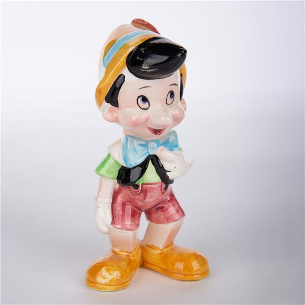 A Ceramic Pinocchio Figurine.