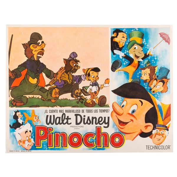 A Mexican “Pinocchio” Lobby Card.