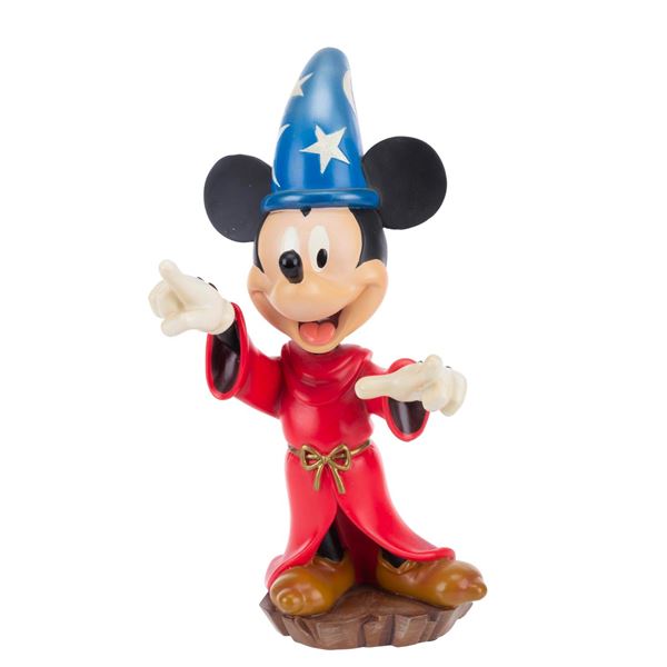 A Sorcerer Mickey Bobble Head.