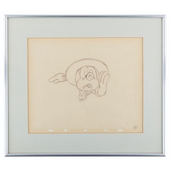 A “Little Whirlwind” Original Production Drawing.