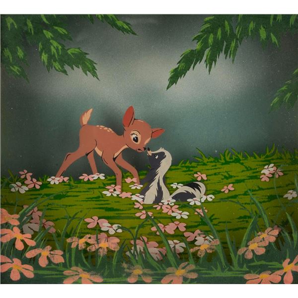 A “Bambi” Courvoisier Multiplane Painting.