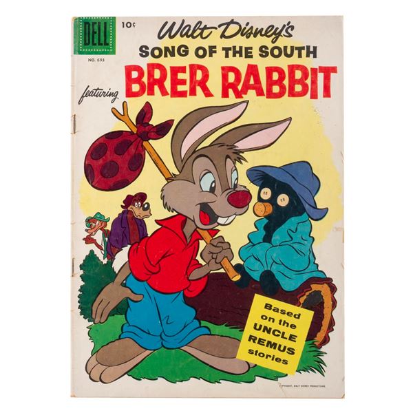 A Song of the South Brer Rabbit Comic Book.