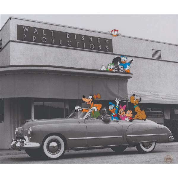 A “Walt’s Convertible” Limited Edition Photo Print and Cel.