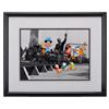 Image 2 : A Framed “Walt’s Train” Hand-Painted Cel and Photograph.