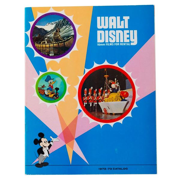 A 1972 Walt Disney Films Rental Catalog.