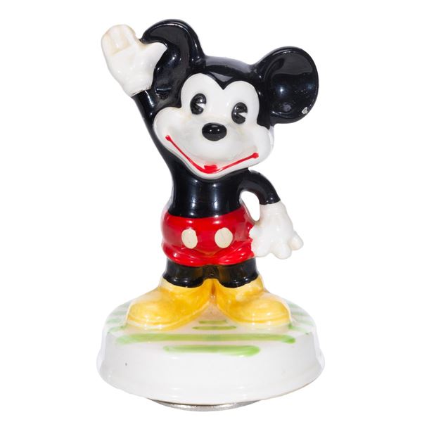 A Mickey Mouse Musical Figurine.