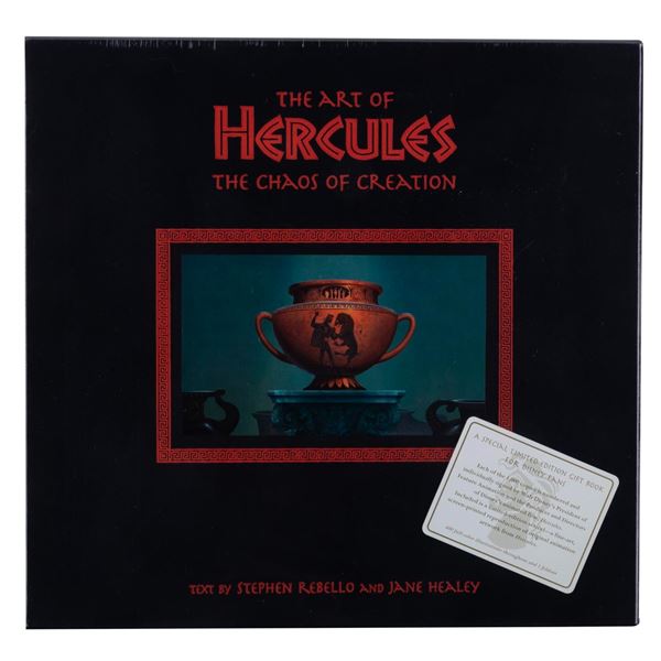 An Art of "Hercules" Signed Book.