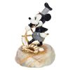 Image 3 : A Mickey’s 70th Birthday Steamboat Willie Figure.