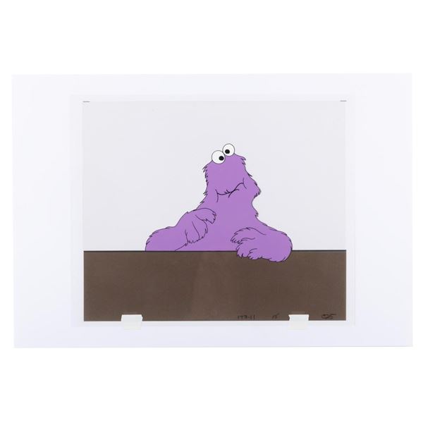 A “Sesame Street” Cookie Monster Production Cel.