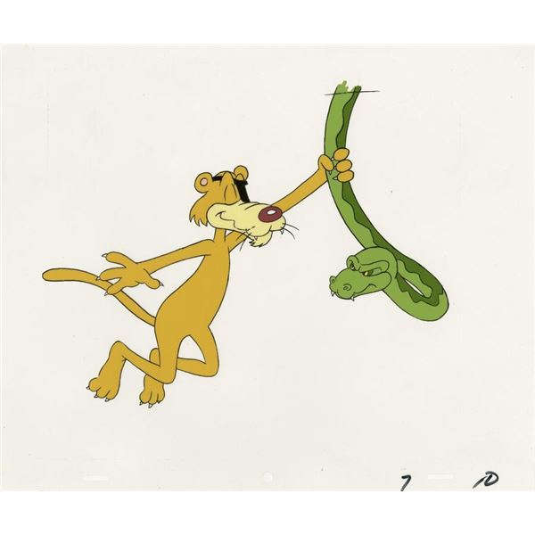 A “Saturday Supercade” Pitfall! Original Production Cel.