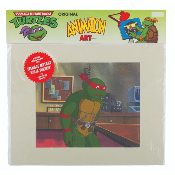 A "Teenage Mutant Ninja Turtles" Original Production Cel.
