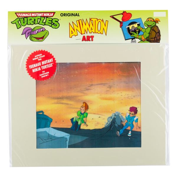 A "Teenage Mutant Ninja Turtles" Original Production Cel.