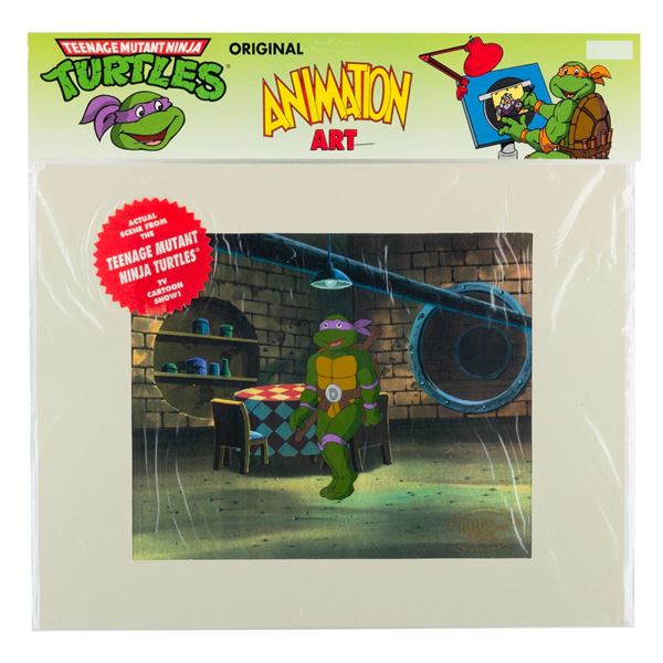 A  Teenage Mutant Ninja Turtles  Original Production Cel.