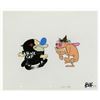 Image 3 : A “Ren & Stimpy Show” Production Cel and Background.