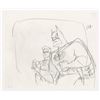 Image 2 : A Pair of “Batman: The Animated Series" Layout Drawings.