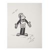 Image 1 : A Flip the Frog Drawing Signed By Sonia Zuker.