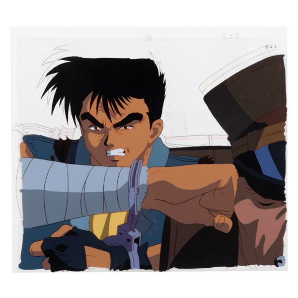 A “Crimson Wolf” Production Cel.
