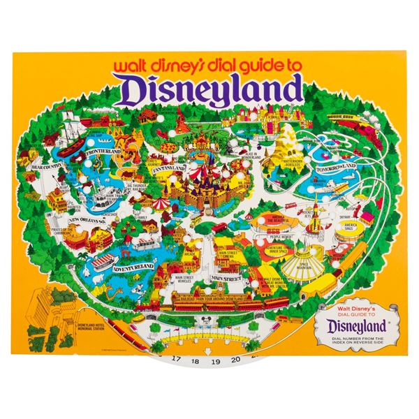 A 1983 Disneyland Dial Guide.