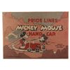 Image 2 : A Disneyland 35th Anniversary Mickey Mouse Hand Car.