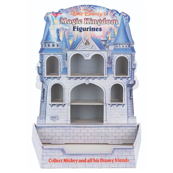 A Walt Disney's Magic Kingdom Figurine Store Display.