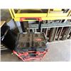 Image 3 : Qty 3 Milwaukee Packout Rolling Modular Stacking Toolboxes
