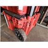 Image 8 : Qty 3 Milwaukee Packout Rolling Modular Stacking Toolboxes