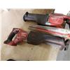 Image 4 : Qty 2 Milwaukee Sawzall Reciprocating Saws w/ Blades