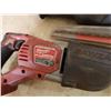 Image 5 : Qty 2 Milwaukee Sawzall Reciprocating Saws w/ Blades