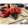 Image 3 : Qty 2 Milwaukee M12 Battery Chargers & 2 Batteries