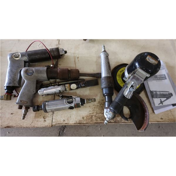 Multiple Central Pneumatic & Matco Air Tools:  Impact Drivers, Grinder, etc