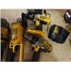 Image 2 : Qty 5 DeWalt Power Tools & 2 Chargers: Grinders, Drills, etc