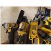 Image 4 : Qty 5 DeWalt Power Tools & 2 Chargers: Grinders, Drills, etc