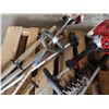 Image 4 : Multiple Landscape Tools:  Shindaiwa M242 Hedge Trimmer, Weed Whacker, Hardhat & Mask, etc