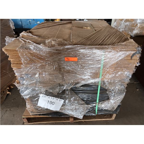 Pallet Brown Boxes 29" x 13" x 5"