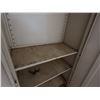 Image 4 : Metal 2-Door Storage Cabinet w/ Inside Shelving